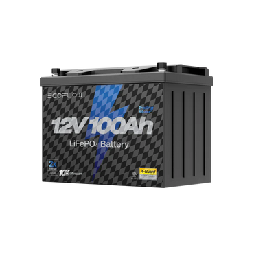 EcoFlow Lithium 12V 100Ah Deep Cycle LiFePO4 Battery