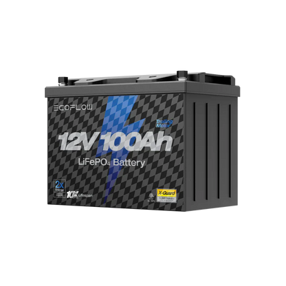 EcoFlow Lithium 12V 100Ah Deep Cycle LiFePO4 Battery