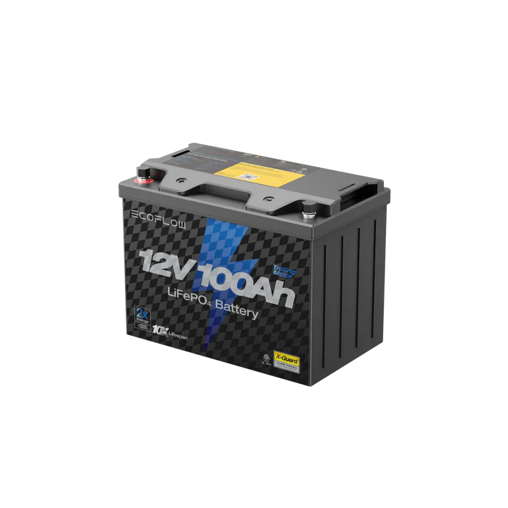 EcoFlow Lithium 12V 100Ah Deep Cycle LiFePO4 Battery