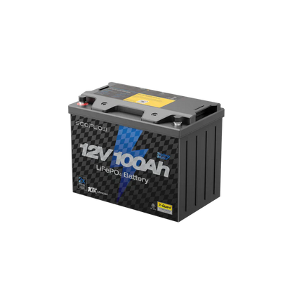 EcoFlow Lithium 12V 100Ah Deep Cycle LiFePO4 Battery