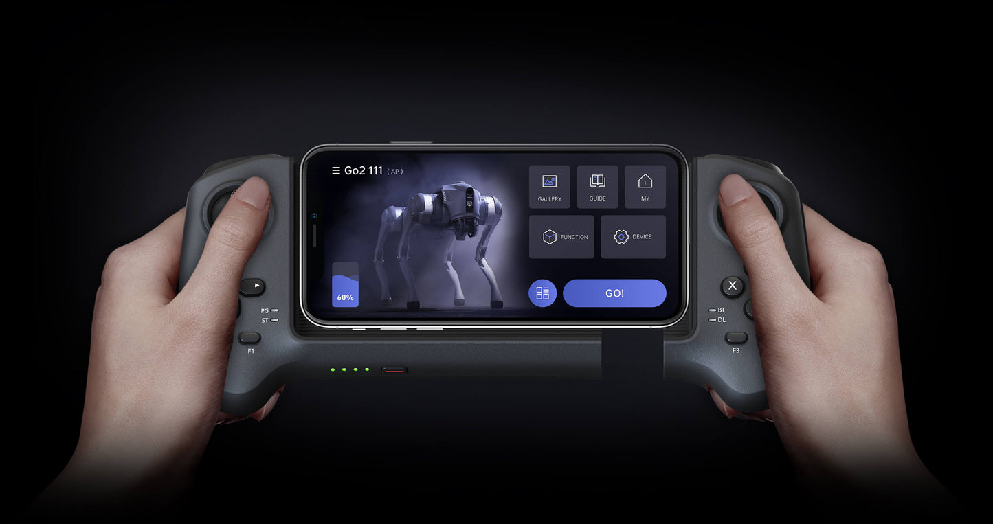 Unitree R3 Controller – Wireless Remote for Robot Dogs (Go2, Go2-W, B2) and Humanoids (G1, H1)